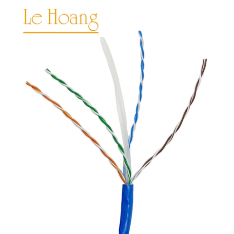 Cáp LAN CAT6 UTP 24AWG 4PRS - PVC (305m)